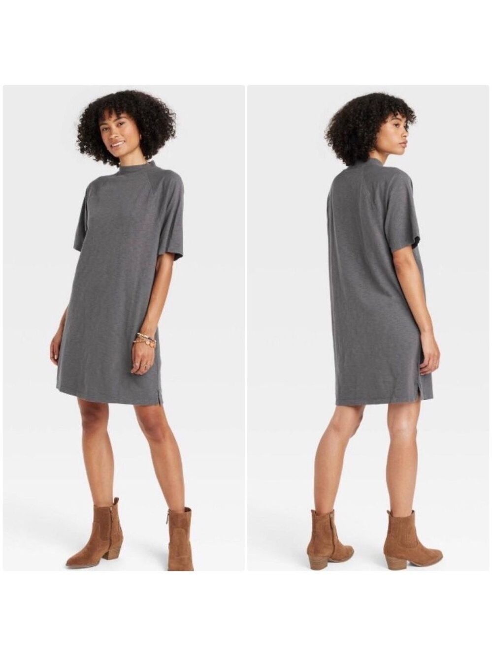 🎩🗝️$25 Universal Thread Knit Mock Neck Dress NWT and NWOT